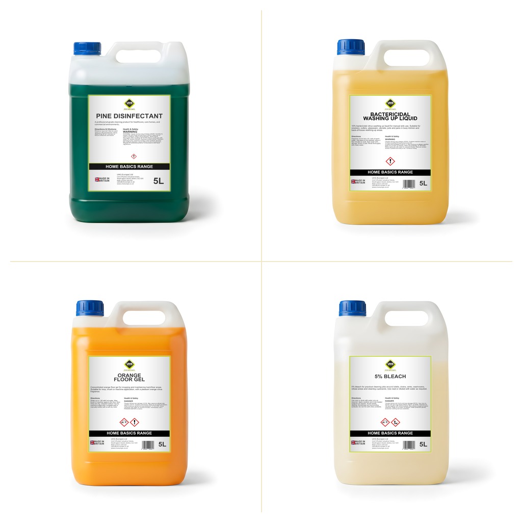 UHS concentrate range covers every room in the home